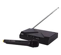 Proel WM101M - Radiomicrofono UHF Wireless professionale + valigetta in ABS per contenerlo/trasportarlo, Nero (WM101M)