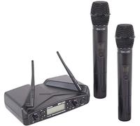 Proel EIKON WM700DM DUAL coppia microfoni wireless palmare x karaoke canto live