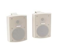 Proel XE55TW - Coppia Cassa Diffusore a 2 vie da 30W Passivo, installazione a parete per filodiffusione, Bianco