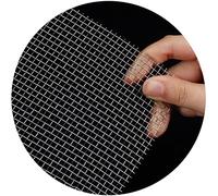 PROEPP Rete Metallica in Acciaio Inox, 6 Mesh Resistente al Calore Rete di Rinforzo Inossidabile, Schermo Tagliabile per Sfiato, Mattone d'Aria & Giardino (Color : Silver, Size : 1x3m)