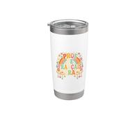 Prof De Français Era Rainbow Design Insegnante di lingua francese Bicchiere termico in acciaio inox doppia parete