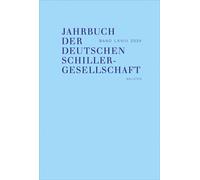 Prof. Dr. B. Ve Jahrbuch der Deutschen Schillergesellschaft 2 (Copertina rigida)
