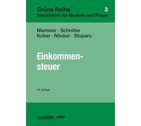 Prof. Dr. Georg Schnitter P Einkommensteuer (Grüne Reihe / St (Copertina rigida)