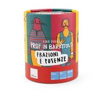 Prof in barattolo. Frazioni e potenze. Con clessidra. Con dado