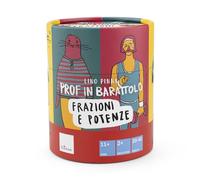 Prof in barattolo. Frazioni e potenze. Con clessidra. Con dado