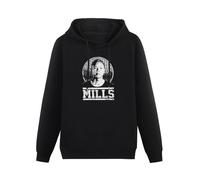 Prof·Slow Jeff Mills Techno Dj Tribute Unproducer Legend Hoody Unisex Long Sleeve Hooded with Pocket Black XXXL