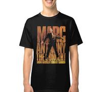 Prof·Slow Marc Anthony Tour 2020 Dedeatin T-Shirt Hoodie 207 Unisex O-Neck 100% Cotton Short-Sleeve T-Shirts Black S