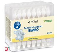 PROFAR BASTONCINI OVATTATI BIMBO 60 PEZZI
