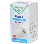 PROFAR® Benda Coesiva 8 cm x 4 m 5x1 pz Assorbenti