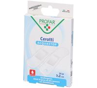 Profar Cerotti Acquastop 7 x 2 cm 20 Pezzi 20 pz Cerotto