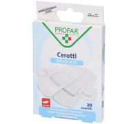 Profar Cerotti Delicati Assortiti 20 Pezzi 20 pz Cerotto