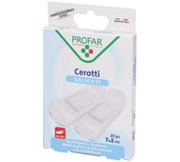 Profar Cerotto Tessuto Non Tessuto Delicato Medi 7x2 cm 4x20 pz Cerott