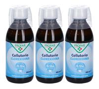 Profar Collutorio Clorexidina 0,12% Senza Alcool 3x250 ml Collutorio