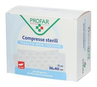 Garza In Tessuto Non Tessuto Profar 36X40Cm 12 Pezzi