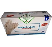 Profar PROFAR GUANTO IN VINILE SENZA POLVERE S 100 PEZZI