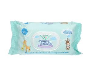 Profar SALVIETTINE UMIDIFICATE SEMPRE ASCIUTTO 72 PEZZI PROFAR