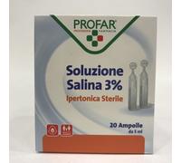 Profar SOLUZIONE IPERTONICA 3% PROFAR 5 ML 20 PEZZI