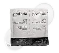 PROFESIA Kit Ricostruzione Capelli, Trattamento Ristrutturante con Acido Ialuronico, Olio di Argan e Macadamia, Idrata e Ripara i Capelli Danneggiati, Secchi e Decolorati, 1 Kit da 2 Bustine x 12 ml