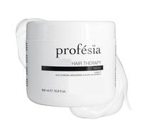 PROFESIA Maschera Capelli Ristrutturante con Acido Ialuronico, Olio di Argan e Macadamia, Trattamento per Capelli Danneggiati, Secchi, Sfibrati, Crespi e Trattati, 500 ml