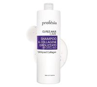 PROFESIA Shampoo Capelli Ricci con Collagene Idrolizzato, Shampoo Professionale Idratante e Anticrespo per Ricci Definiti, Elastici, Morbidi e Luminosi,1000 ml