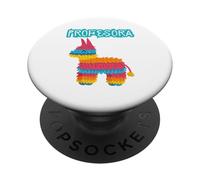 Profesora - Pinata messicana colorata per professore di spagnolo PopSockets PopGrip Intercambiabile