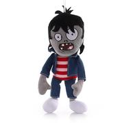 Profession PVZ Peluche 30 cm, Carino Plants Vs Zombies Peluche Ufficiale/Uomo d'affari/Agricoltore/Ladro/Cavaliere Zombie Cosplay Bambola Animale di Peluche Regalo per i fan (Zombie in denim)