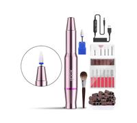 Professional 12-in-1 Electric Nail File with Ceramic Tip and Adjustable Speed