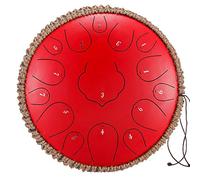 Professional 12 Pollici 15 Note Tongue In Acciaio Thumue Drum, D Chiave Strumento Percussioni Compatte Con, Borsa Da Viaggio, Libro Di Musica, Bacchetti, Pleette Dito, Decorazione Della Corda