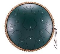 Professional 12 Pollici 15 Note Tongue In Acciaio Thumue Drum, D Chiave Strumento Percussioni Compatte Con, Borsa Da Viaggio, Libro Di Musica, Bacchetti, Pleette Dito, Decorazione Della Corda