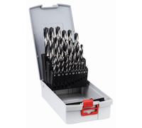 Professional 25 pz Set di punte per metallo HSS PointTeQ ProBox (per acciaio Ø