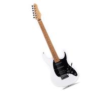 Professional Adult Electric Guitar Strumento Professionale Per Suonare E Praticare La Chitarra Elettrica Adatto Ai Principianti(White)