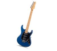 Professional Adult Electric Guitar Strumento Professionale Per Suonare E Praticare La Chitarra Elettrica Adatto Ai Principianti(Metallic Blue)