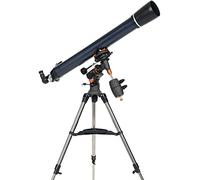 Professional Astronomical Telescope - Equatorial Mount,Profession 90mm Refractor Telescope for Beginners,1000mm Focal Length Telescope,with Adjustable Tripod Convenient