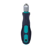 Professional Bit Handle, Quick Release Driver, Changing Feature with Compatibility, Rugged Screwdriver Base, Universal Sturdy Style for Automotive Repair Home Maintenance