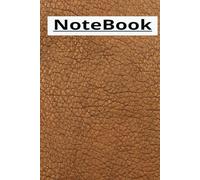 Professional Brown Leather-Style Notebook: Classic Design for Everyday Writing