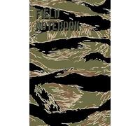 Professional Citizen Project Field Notebook Lined 5.5x8.5 with Date and Numbered PagesTiger Stripe Low Profile Cover