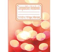 Professional Composition Notebook - College & Work Lined, 110 Pages: Ruled Writing Notebook | College, School, and Employee Lined paper Pad | ideal ... & Journals | 110 Pages | 7.5X9.25 Inches