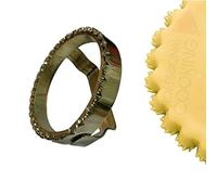 Professional Cooking Tagliapasta Forma Stampo seadas sardo in Ottone con Manico cm.11.5