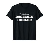 Professional Dogecoin HODL Crypto Mining Doge Dank Meme Coin Maglietta