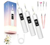 Professional Electric Nail Polisher, Electric Nail File, Cordless (3pcs)