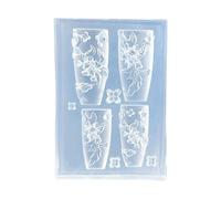 Professional Embossed Silicone Templates for Nails Art, Making Jewelry and Decorative Accessories Nails Art Mold Nails Art Accessories Tool