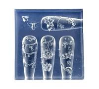 Professional Embossed Silicone Templates for Nails Art, Making Jewelry and Decorative Accessories Nails Art Mold Nails Art Accessories Tool