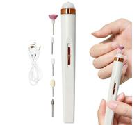 Professional File, Electric Filer, Nail Manicure & Pedicure, Ergonomic Portable Grinder, Polishing Tool For High-Speed Filer & Home & Salon Polisher (Usb Rechargeable, Pink), 1x