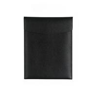 Professional File Folder With Magnetic Button Closure - Letter Size (A4 Compatible) Document Organizer Portfolio Case(Black)