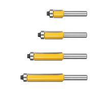 Professional Flush Trimm Router Set di punte a sfera 8 mm 12 7 mm lama per copiare la lavorazione del legno compensato con cuscinetti a sfera