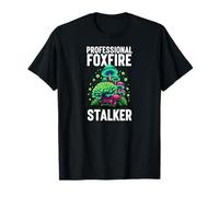Professional Foxfire Stalker Bioluminescent Mushroom Forage Maglietta