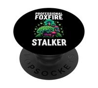 Professional Foxfire Stalker Bioluminescent Mushroom Forage PopSockets PopGrip Adesivo