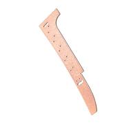 Professional Guitar Making Tools Strumenti Per La Creazione Di Strumenti Musicali Con Righello Di Misurazione A Forma Di Ponte Per Chitarra(Gold)