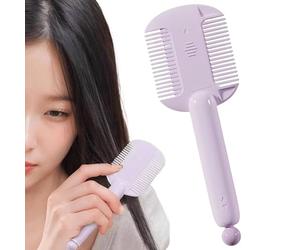 Professional Hair Comb, Side Detangling Comb, 2.36 Inches Styling Tool with Comfortable Grip, Portable Trimming Accessory, Hair Grooming Tool with Versatile Teeth, Home Travel Kit for Kids Adults