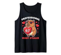 Professional Heart Stealer Valentines 67 Meme 6 7 Capibara Canotta